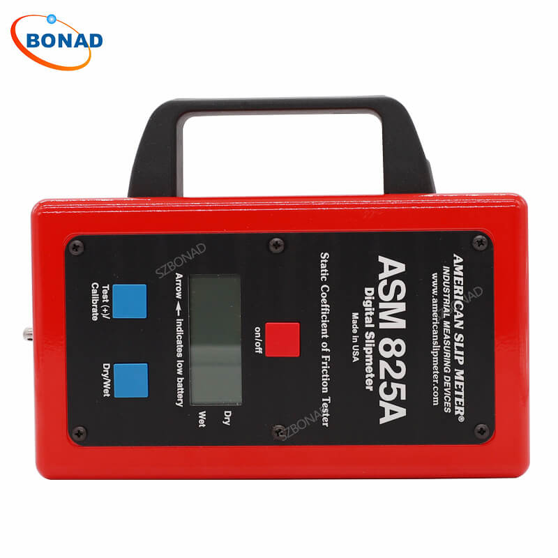 靜(jing)摩(mo)擦測試儀(yi)ASM825A地闆漆防滑(hua)係統(tong)檢(jian)測儀(yi)