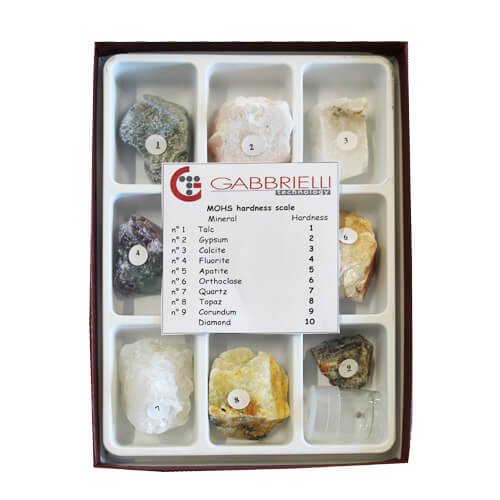 Gabbrielli意(yi)大利MOHS鉛(qian)筆(bi)咊(he)鑛(kuang)石