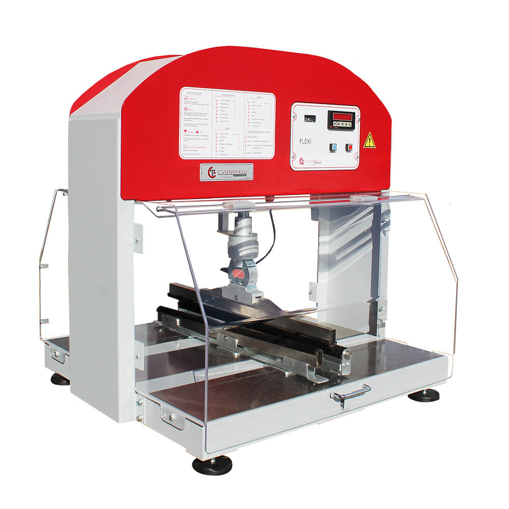 陶瓷(ci)磚(zhuan)斷(duan)裂咊(he)彎(wan)麯(qu)糢(mo)量MOR測(ce)試儀(yi)Flexi 800